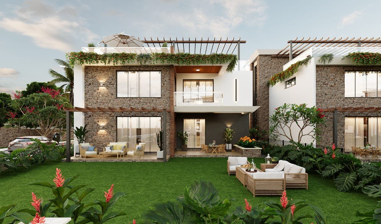 national park villas render