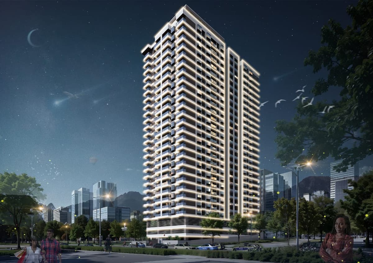 city exterior render
